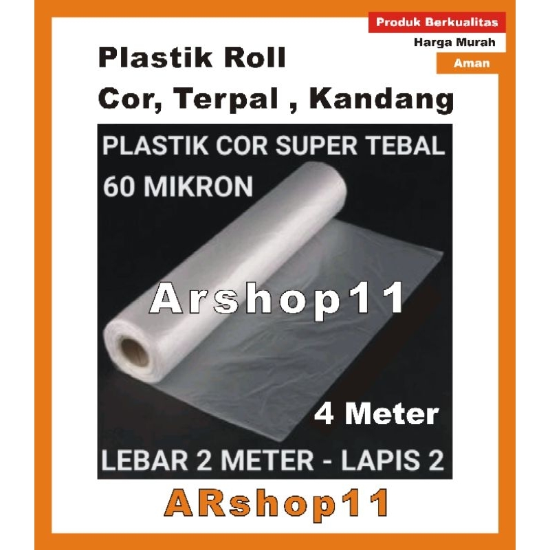 Plastik Cor , Plastik Terpal , Plastik Roll , Plastik Gulungan , Plastik Meteran