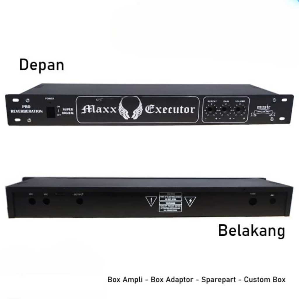 Box ECHO 3 Potensio Digital Reverb Reverbration