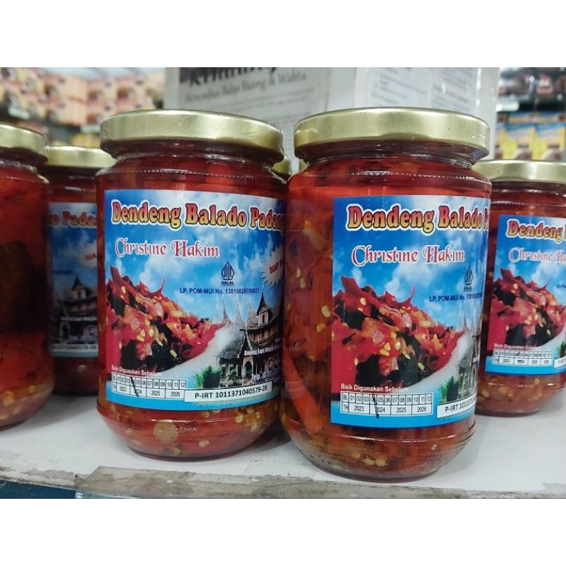 

Dendeng Balado Christine Hakim asli Padang