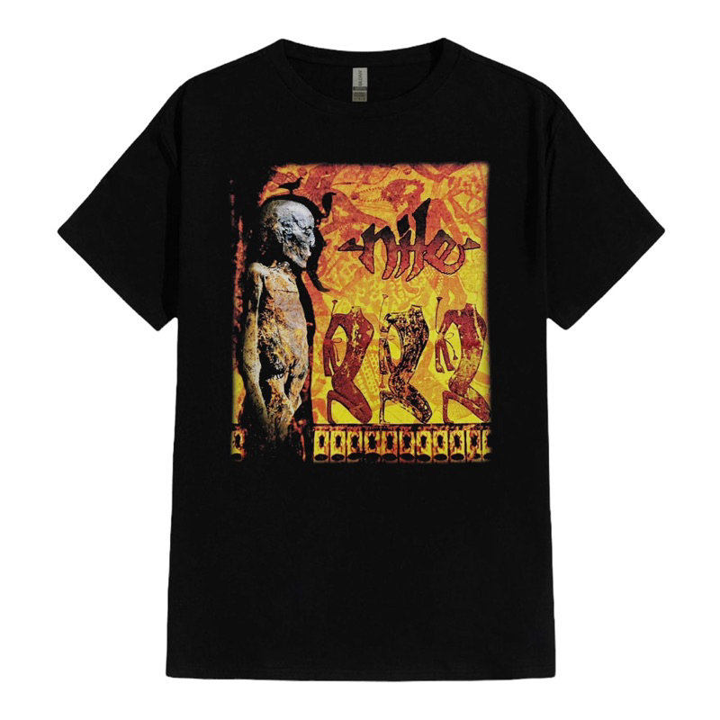 T-SHIRT / KAOS BAND OFFICIAL NILE - CATACOMBS
