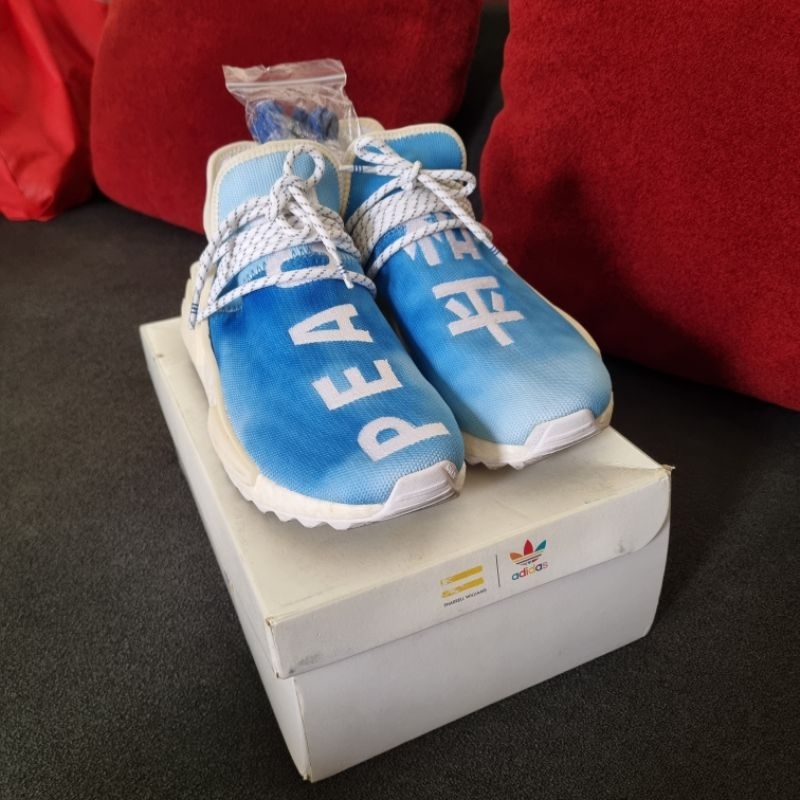 Adidas Pharrell NMD HU China Pack Peace (Blue)
