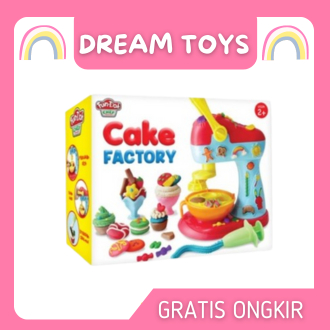 Fundoh Cake Factory - Mainan Anak - Mainan Lilin - Mainan Edukasi 28149