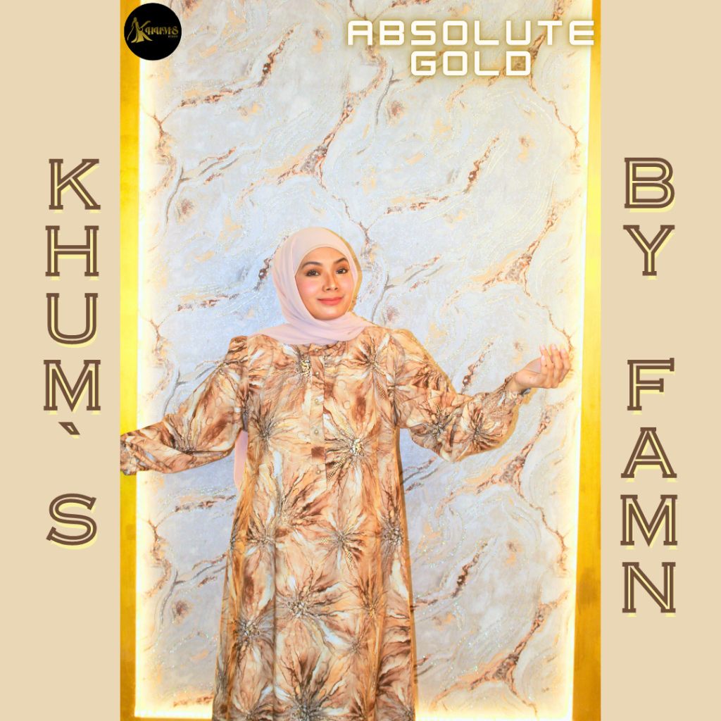 Absolute Gold - Gamis / Dress