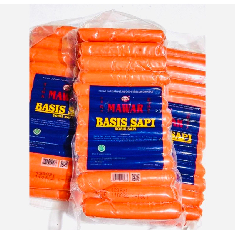 

Mawar basis Sosis Sapi 500 gr