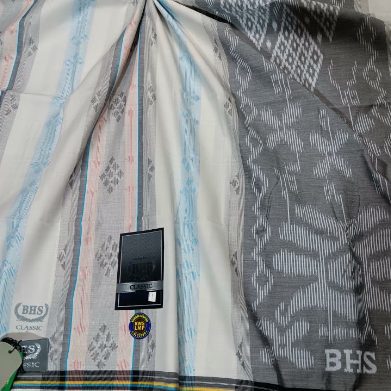 SARUNG BHS CLASSIC SILVER KWG LMP 1 KAWUNG LAMPION PUTIH