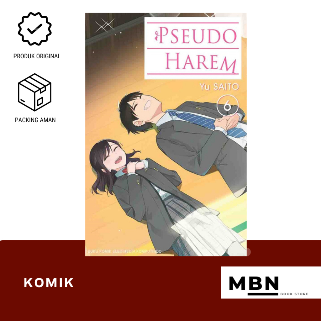 Komik seri PSEUDO HAREM VOL 1/2/3/4/5/6 ori