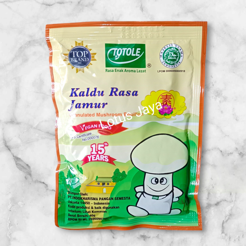 

Totole Kaldu Jamur 40gr