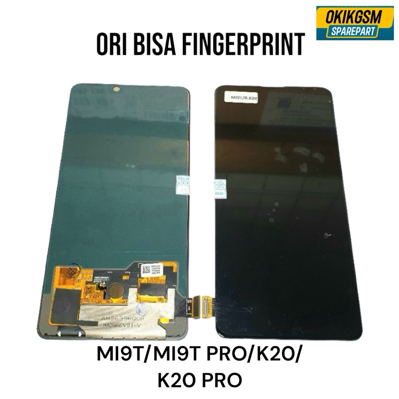 LCD TOUCHSREEN MI9T/MI9T PRO/K20/K20 PRO ORI BISA FINGERPRINT