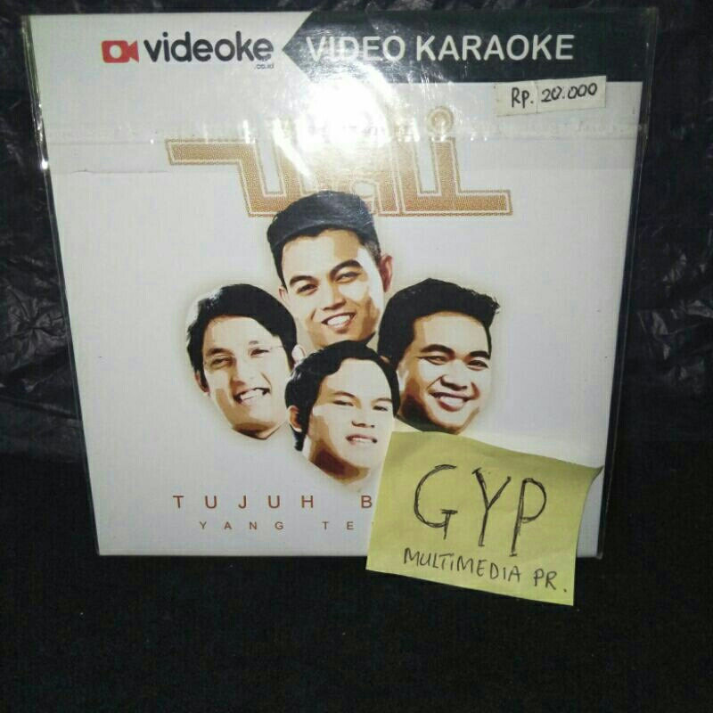 VCD Karaoke Original Nagaswara Wali Band - Tujuh Belas Terbaik