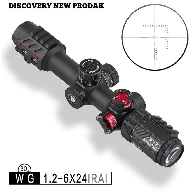 Telescope discovery wg 1.2-6x24irai 30mm