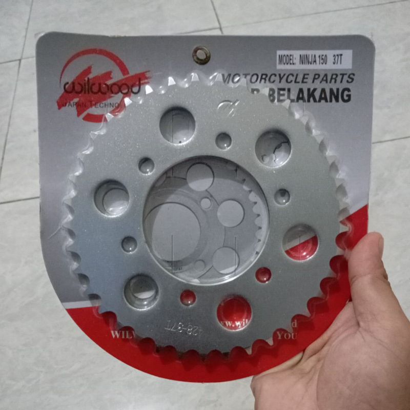 Gir gear belakang wilwood ninja 150 R/RR 428-36/37/38/39/40
