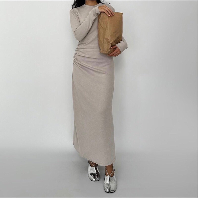 Preloved Basic Knit Dress by Puff it up