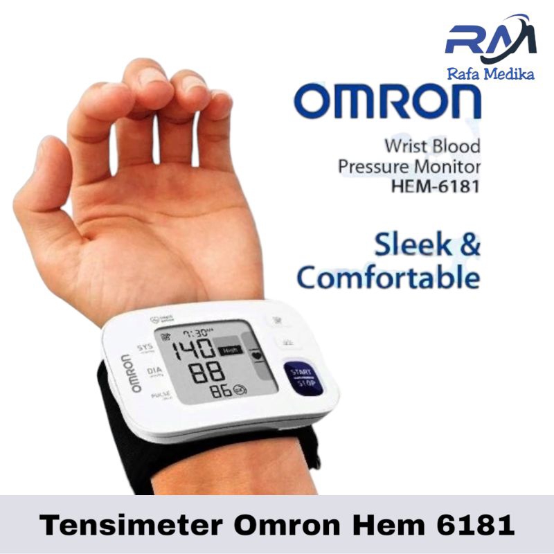 Tensimeter Omron Hem 6181  Tensi Digital Omron 6181  Tensimeter Pergelangan Tangan Omron