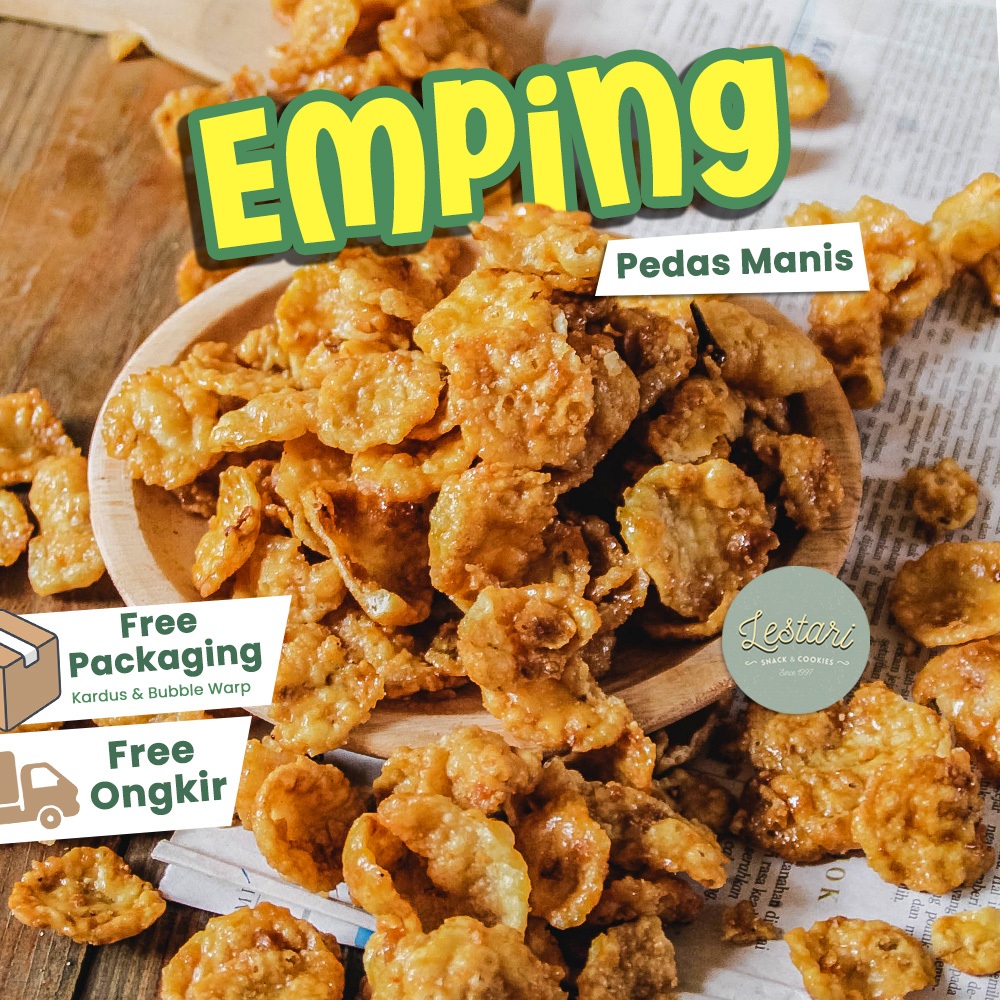 

EMPING PEDAS MANIS 250gr / MELINJO PEDAS MANIS