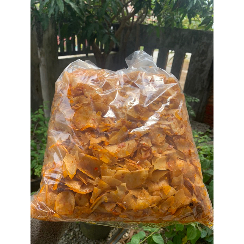 

KERUPUK CABE ASLI GILING (Free Packing Kardus) || UKURAN BESAR 1 KG