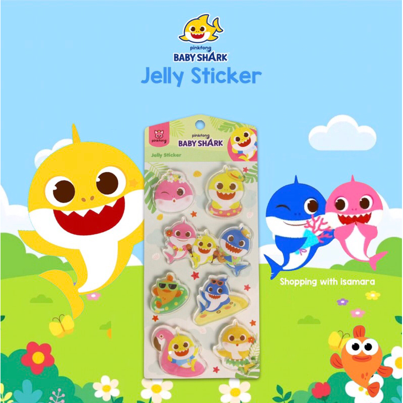 

Pinkfong Baby Shark Jelly Sticker