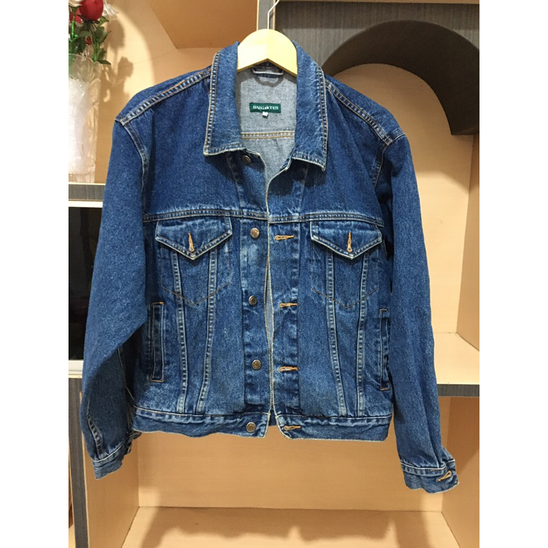 jacket denim vintage hangten size m