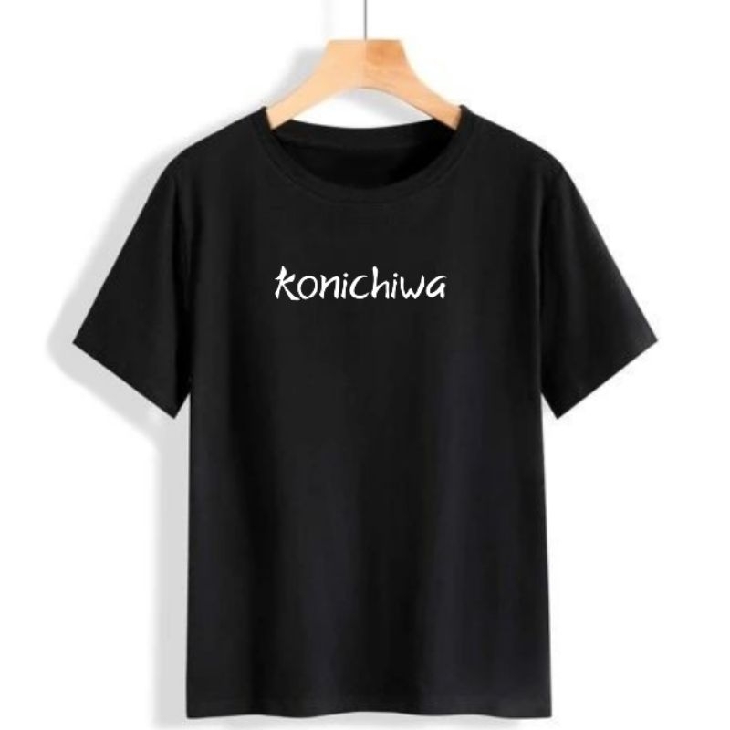 Distro Baju Keren Tulisan jepang keren pria wanita murah