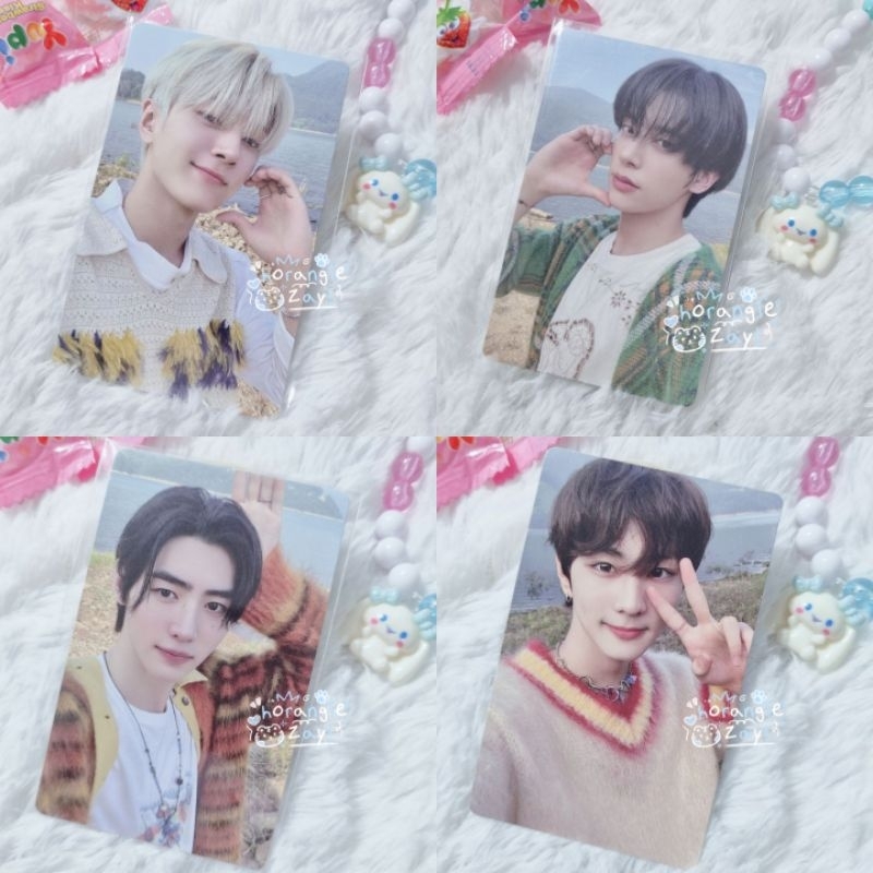 Official Photocard Enhypen Jungwon Sunghoon Jay Sunoo Jake Heesung Niki Orange Blood Pc