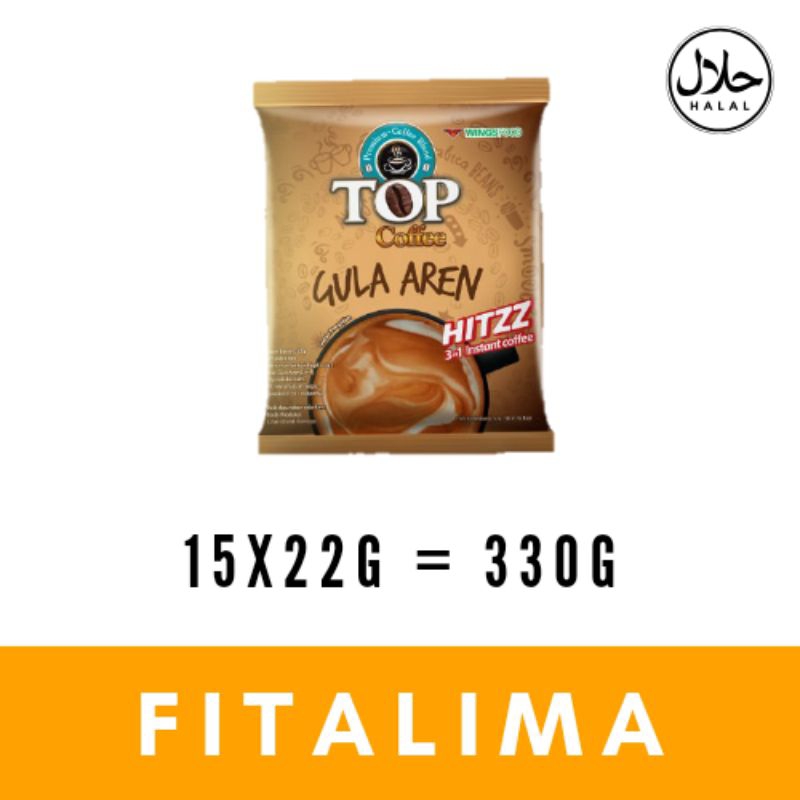 

Top coffee gula aren hitzz 3in1 instan coffee renceng 15x22g
