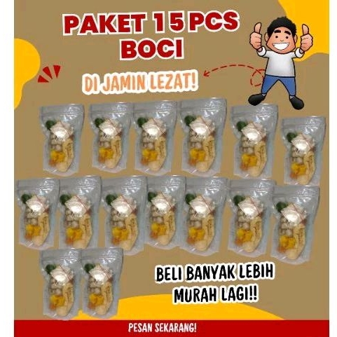 

PAKET LAPAR 15 PCS BASO ACI ENAK TANGERANG