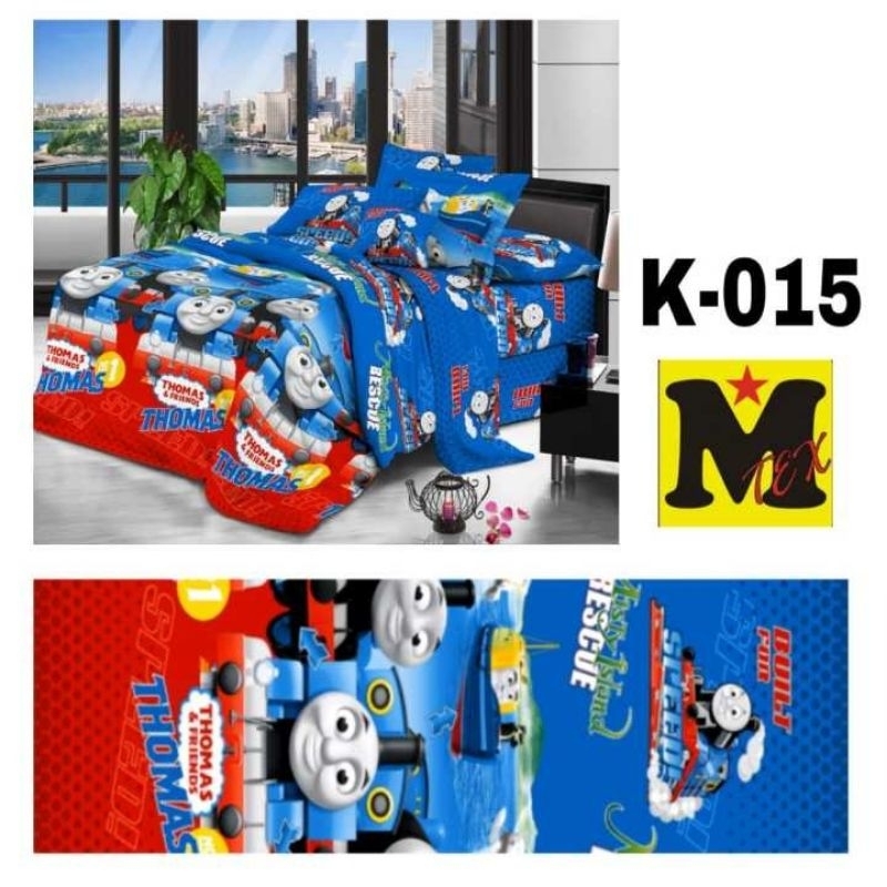 SPREI MOTIF THOMAS TRAIN KERETA // SPREI ANAK LAKI-LAKI