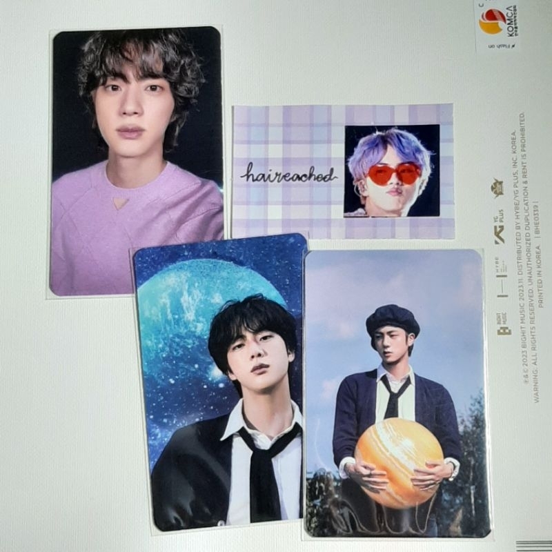 [OFFICIAL] Photocard Seokjin LD Powerstation The Astronaut Jin BTS Lucky Draw PWS
