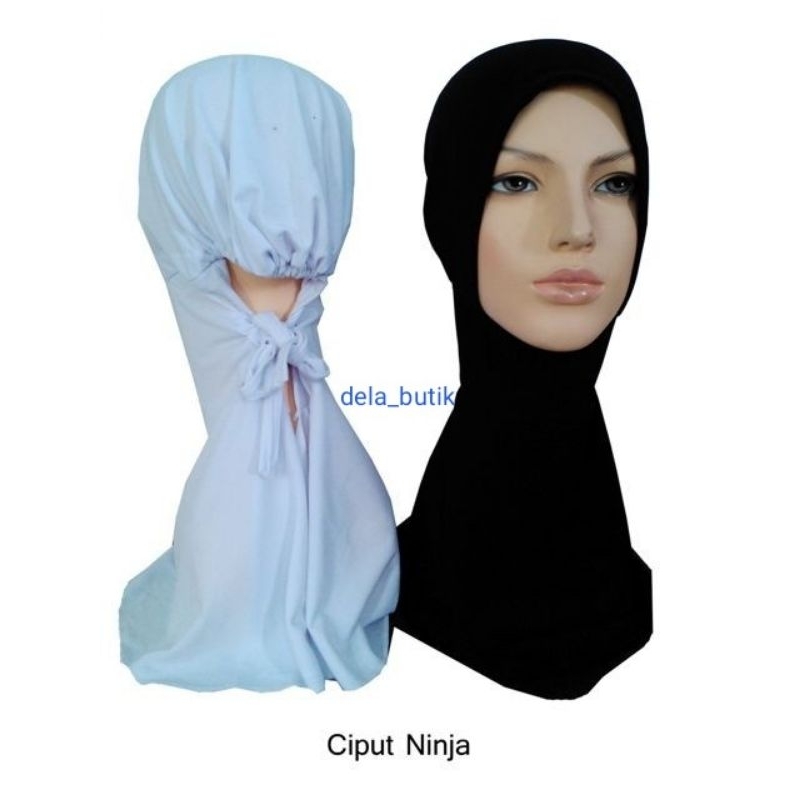 Ciput Ninja Ikat Kaos || Ciput Ninja Ikat Belakang || Ciput Ninja Tali || Inner