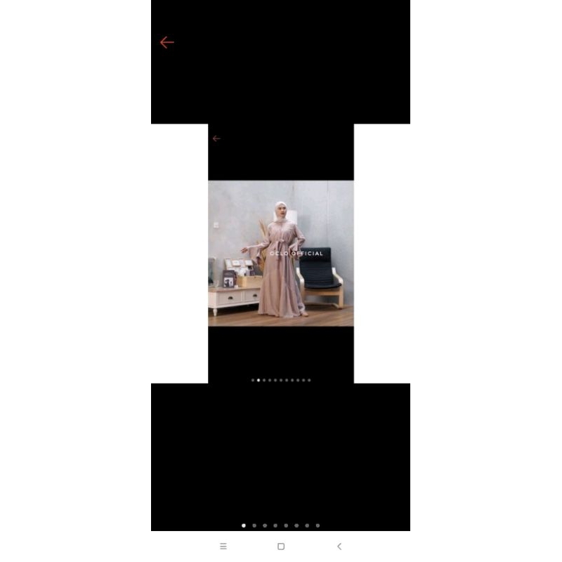 preloved raya dress oclo