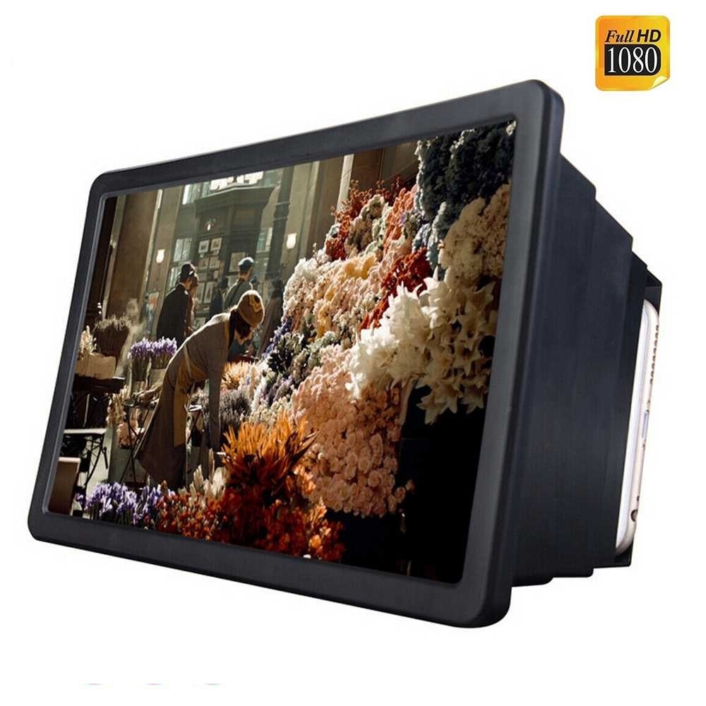 Kaca Pembesar Proyeksi Layar HP Proyektor Smartphone 3D Portable 1080P