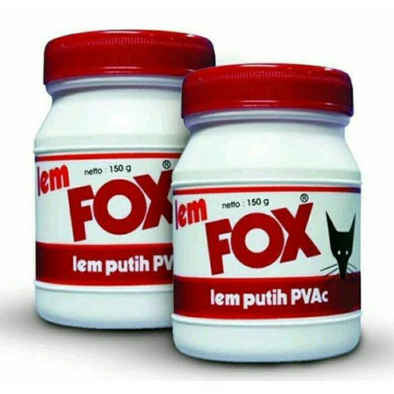 

Lem Fox Putih 150 Gram / Lem Putih Fox Pvac