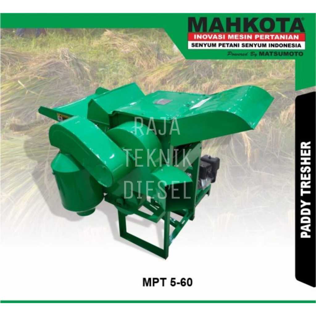 Mesin Perontok Padi Mahkota MPT 5-60 Paddy Thresher ORIGINAL