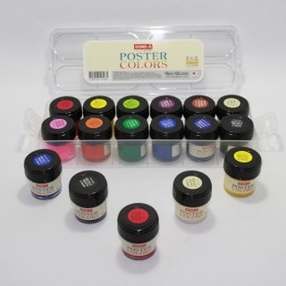 

POSTER COLOUR DONG A 10 ML 12W per pak