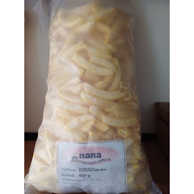 

stick kentang keju nana snack 500 gram dan 950gram