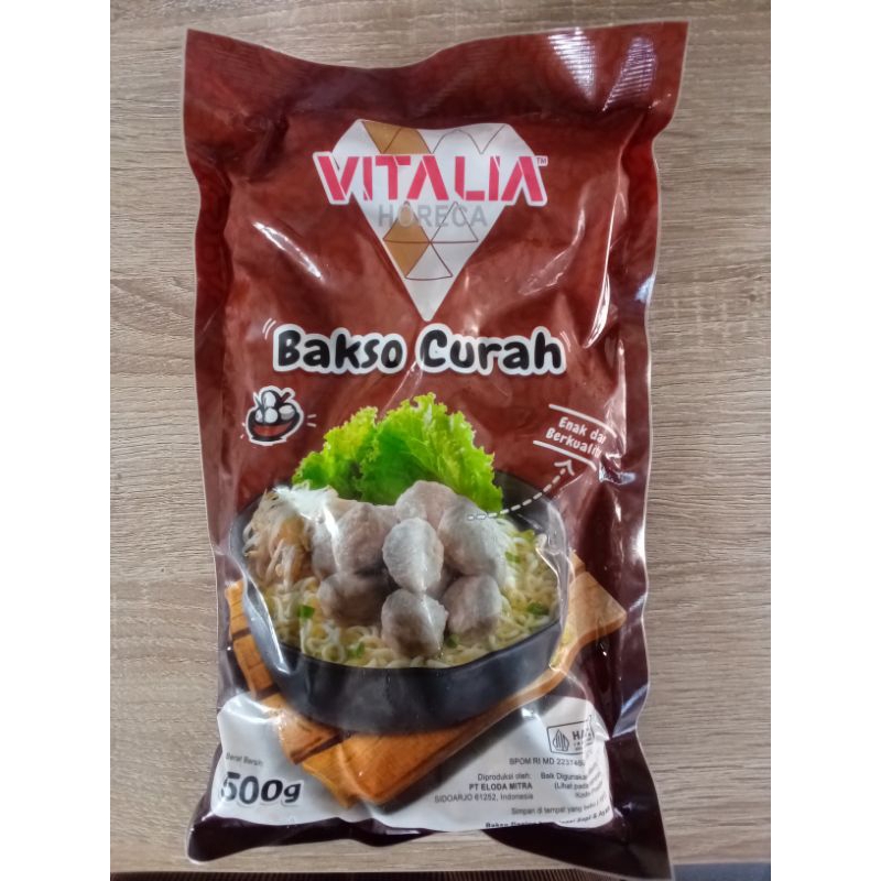 

Bakso Sapi Curah Bernardi 500gr