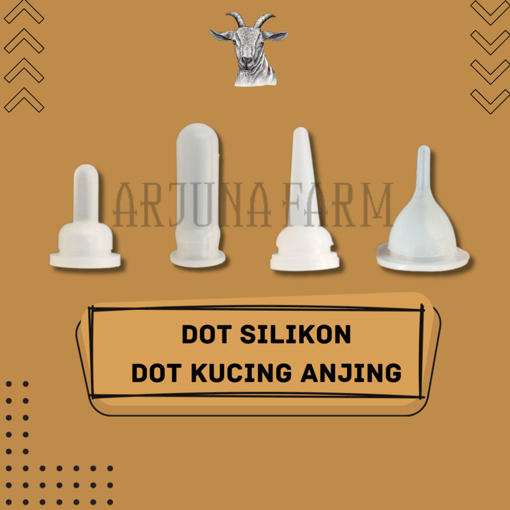 Dot Kucing Dot Botol Silikon Anak Kucing Anjing Anabul Silikon Transparan