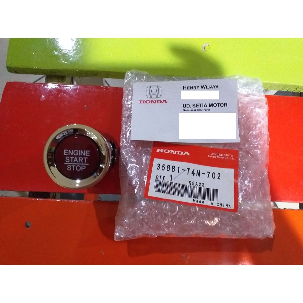 Tombol Engine Starter start stop Honda HRV Original