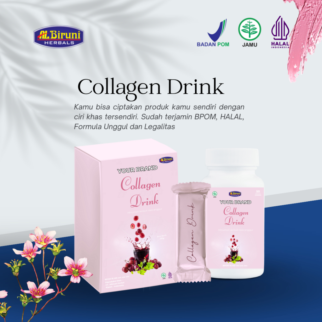 Pabrik Jasa Maklon Herbal Collagen Drink CV. Albiruni