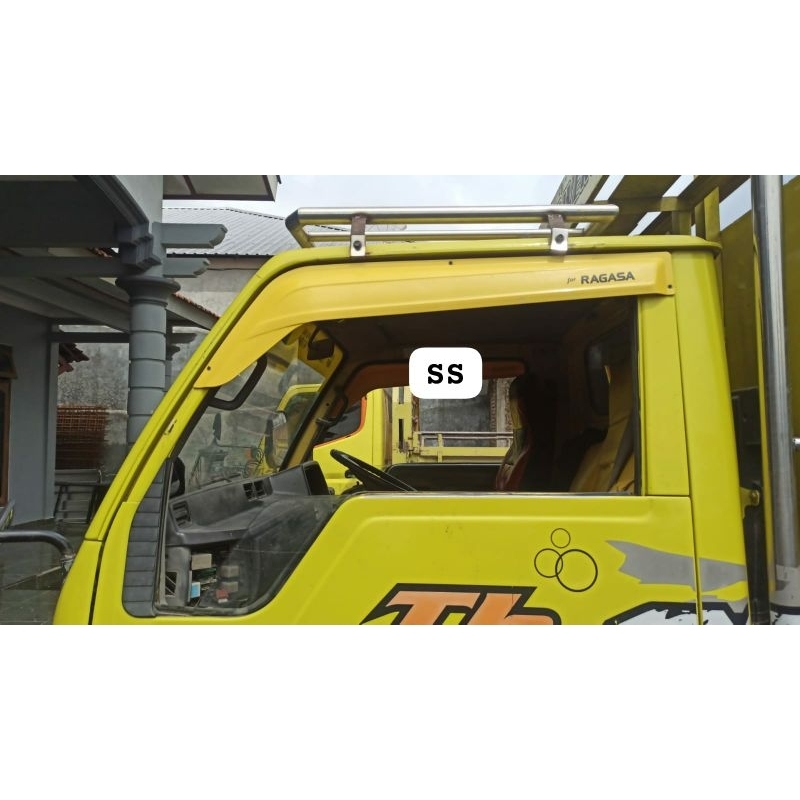 Talang Air Ragasa Model Giga Karbon Original Lentur