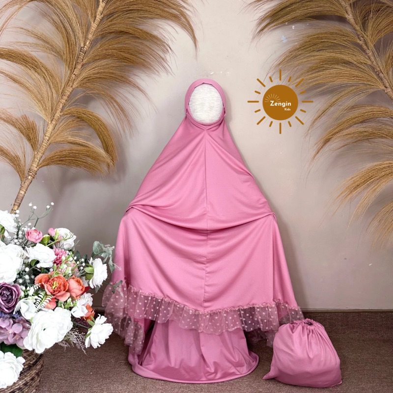 4-7TH MUKENA ANAK PEREMPUAN MUKENA ASYIFA