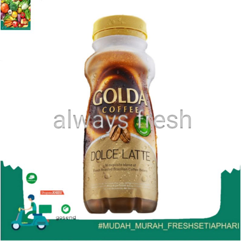 

Golda coffe dolce latte pet 200 ml - always fresh