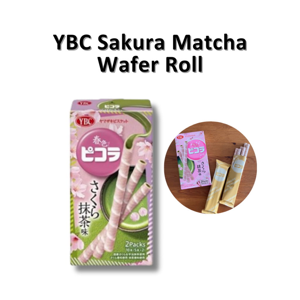 

YBC Sakura Matcha Wafer Roll LIMITED EDITION JAPAN