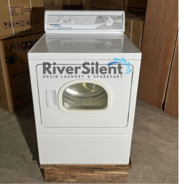 mesin pengering pakaian gas speed queen 15 kg | mesin laundry panel atas
