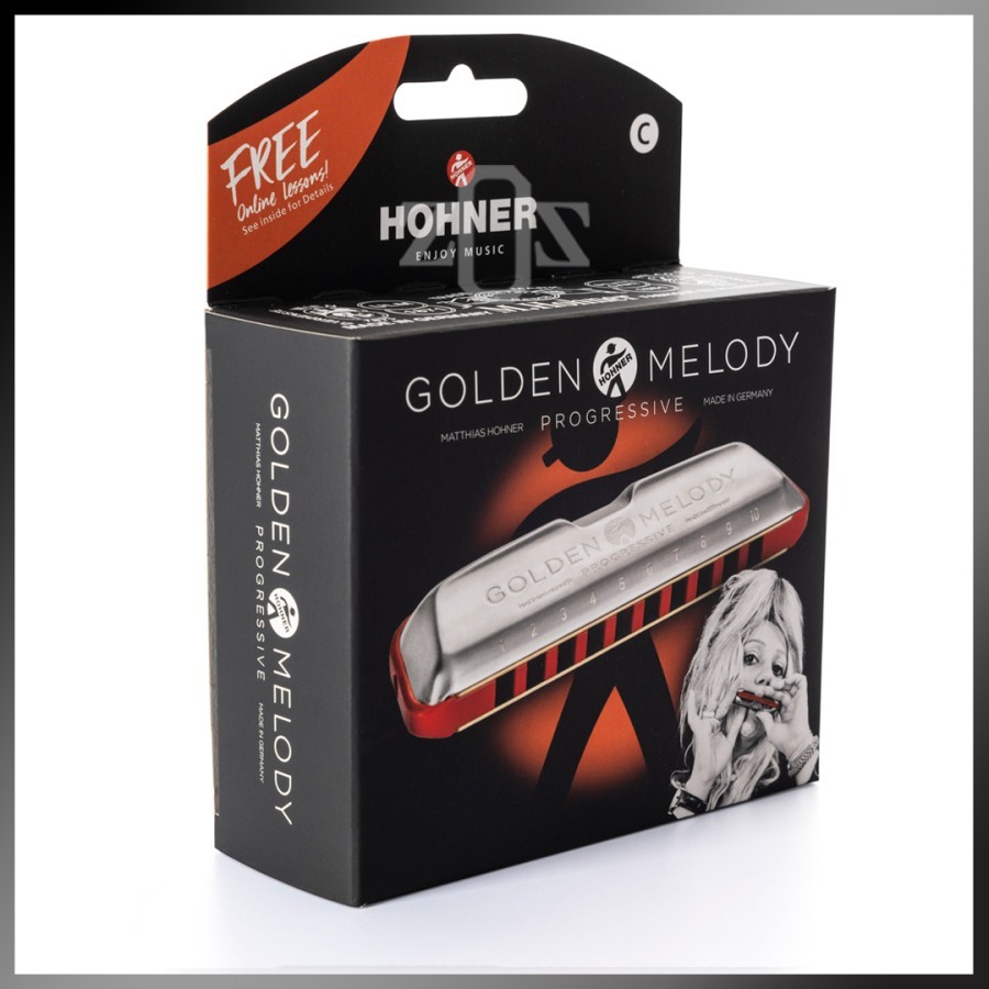 Harmonika Diatonic Hohner Golden Melody