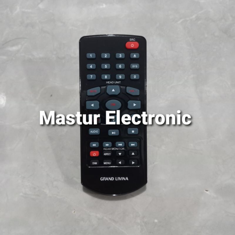 REMOTE REMOT REAR MONITOR MOBIL GRAND LIVINA ORIGINAL ASLI
