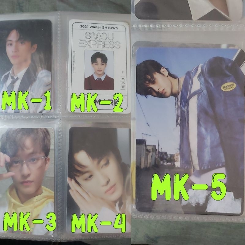 [BACA DESKRIPSI] PC Mark NCT 127 Dream QR Passcard TC TDS 2 Fortune Scratch