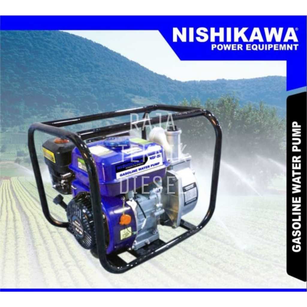 Nishikawa Pompa Air Alkon 2 Inch Bensin NGP 20 Gasoline Alkon Waterpump 2"
