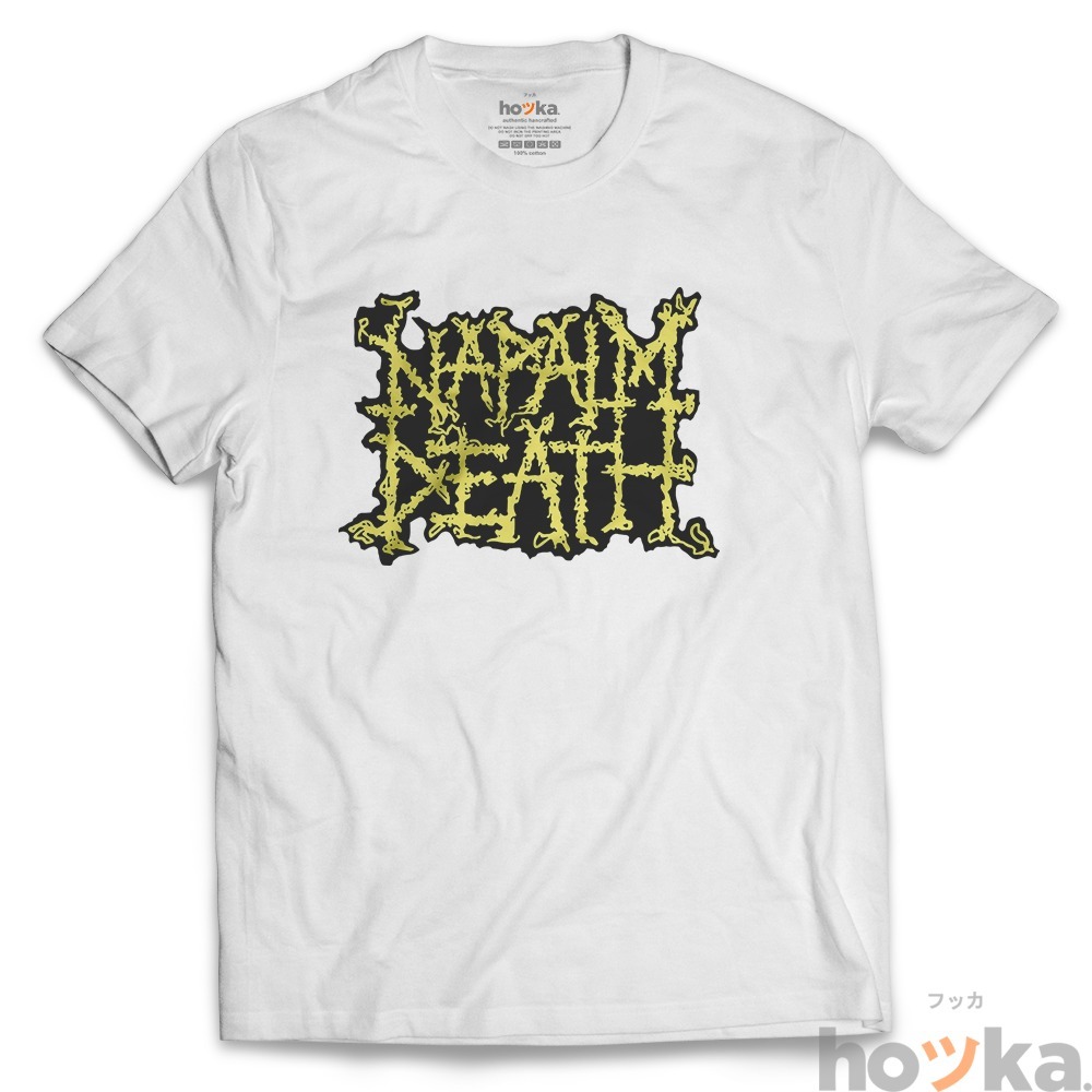 Kaos Napalm Death HOOKA Distro Premium Baju Band Napalm Death