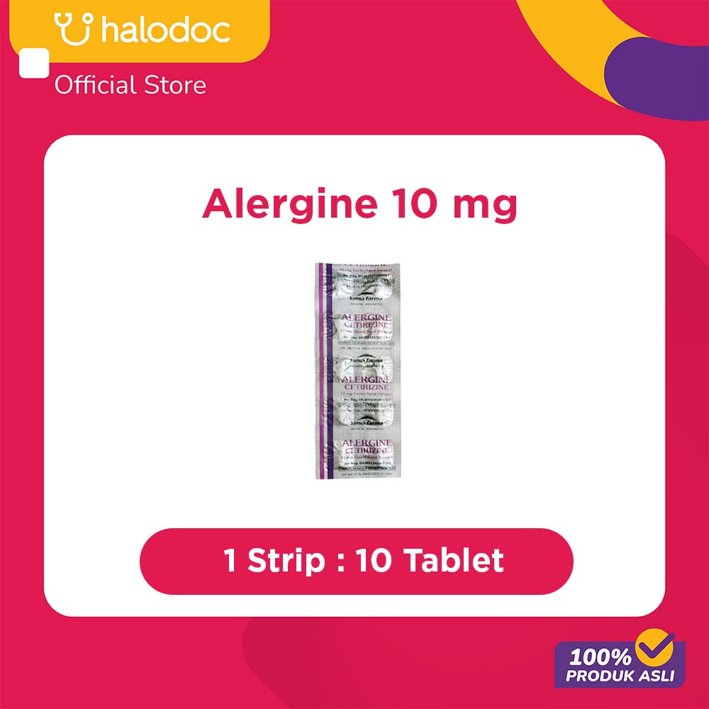 Alergine 10 Mg 10 Tablet