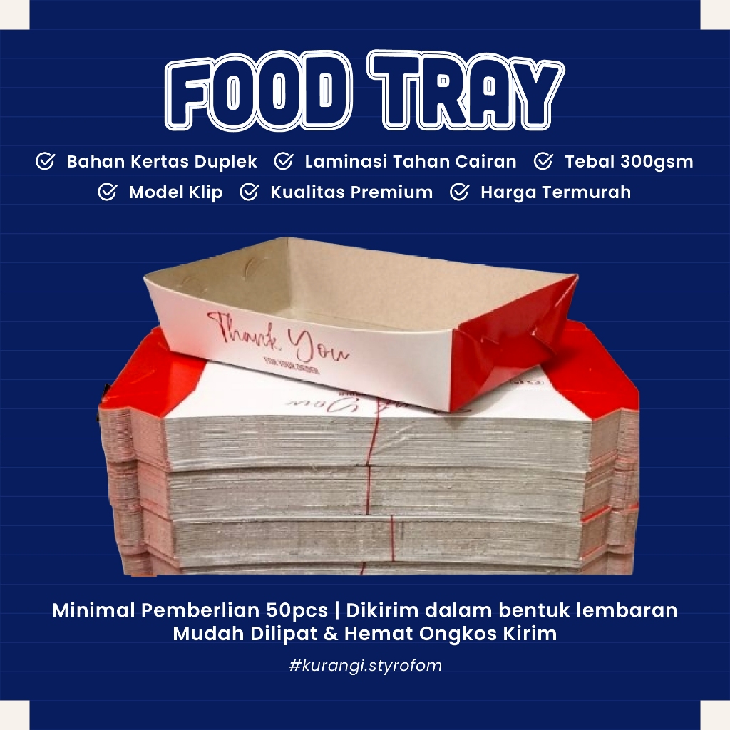 Wadah Kertas Box Dus Packing Makanan NASI AYAM TAKOYAKI PISANG KEJU Uk. 16,5x9,5x4 Duplek Laminasi W